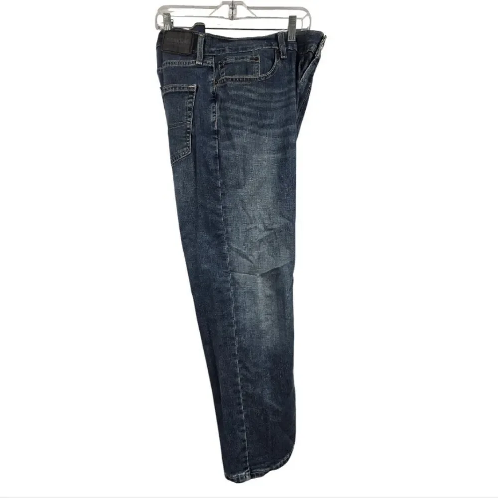 Levi's S61 Men's 40x30 Relaxed Fit Jeans Classic Blue Denim Stretch 40W/30L